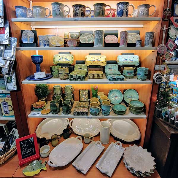 pottery from NC artisans